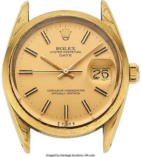 rolex oystershell preptual gold shell battery